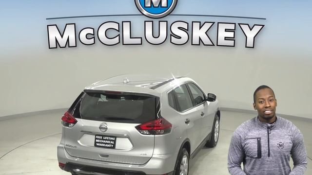 A18442YT Used 2019 Nissan Rogue S AWD Silver SUV Test Drive, Review, For Sale - смотреть онлайн