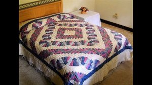 Великолепное лоскутное покрывало