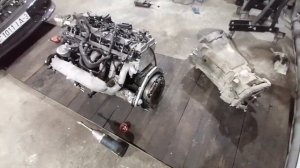 Переоборудование VW Crafter 2.0 на OM648 3.2cdi механика/ SWAP VW Crafter om648 nsg