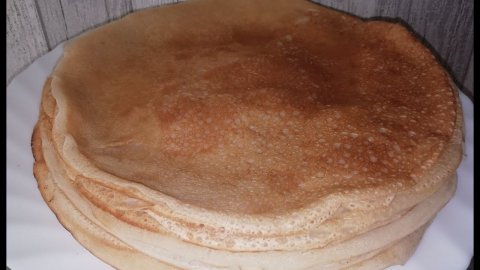 Безглютеновые блины Без яиц и Молока