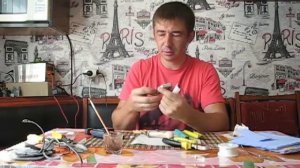 Собираем щелочной аккумулятор для фонарика.