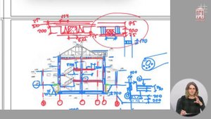 Разрезы по зданию. Часть 2