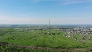 Каменск-Шахтинский и окрестности с высоты птичьего полёта.