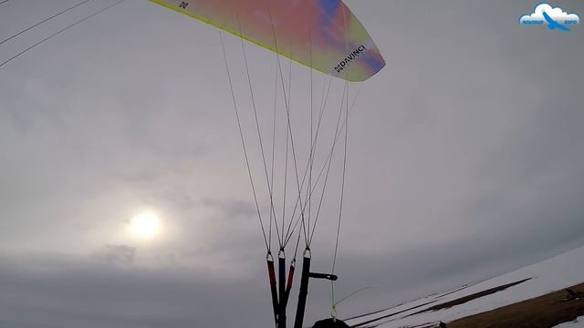 Как погасить параплан при посадке в сильный ветер? / Учебное видео цикла "Как летать на параплане?" смотреть онлайн