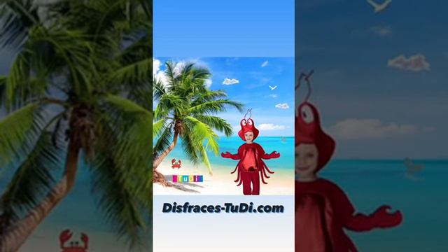 Disfraz de Cangrejo para Niños y Niñas Animalito Marino Festival Escolar Primavera - DISFRACES TuDi смотреть онлайн