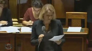 Train Cévenol : Barbara Pompili au Sénat le 18/10/2016
