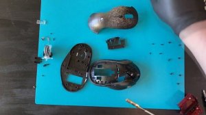 Logitech G500 Disassembly & cleaning