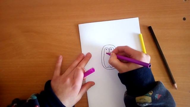 Как нарисовать Пингвиненка смотреть онлайн