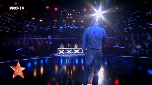 Radu Palaniță | I (Who Have Nothing) GOLDEN BUZZER ✨ Romania`s Got Talent 2020