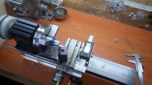 1 сантиметр за проход - мини токарный Taig Lathe