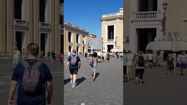 Ватикан. Площадь перед Собором Святого Петра.  Лето 2019