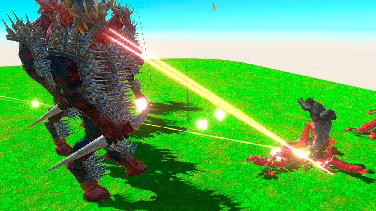 LOBSTER ARMY vs MECHA KOZAROG ARMY vs EVERY UNIT - Animal Revolt Battle Simulator