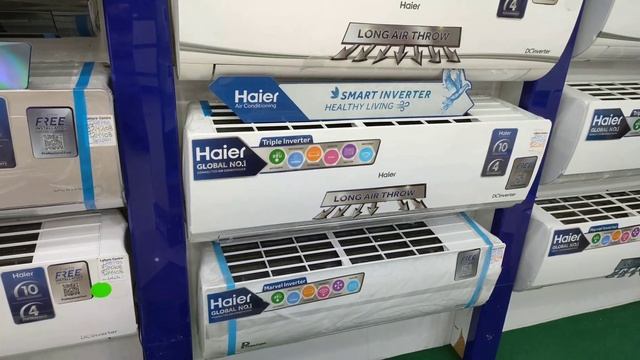 Review of Haier 1Ton Inverter Ac Price 2023 II Star Series II Best Inverter Ac Price In Pakistan