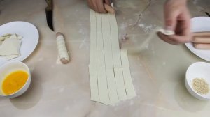 СОСИСКИ В ТЕСТЕ / СОСИСКИ В ТЕСТЕ В ДУХОВКЕ / СОСИСКИ В ТЕСТЕ РЕЦЕПТ / СОСИСКИ В СЛОЕНОМ ТЕСТЕ