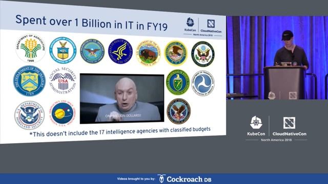 Lightning Talk: Running Kubernetes in the Federal Government - John Osborne, Red Hat смотреть онлайн