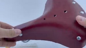 Седло кожаное 2 пружины #велозапчастиоптом #велозапчасти #велоседло #ремонт_велосипедов #велосервис