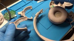 JBL TUNE 500BT repair , jak naprawić połamane  słuchawki