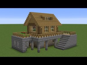 Майнкрафт - Как построить дом для выживания 11. Minecraft