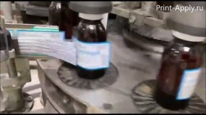 Автоматический аппликатор этикеток А-150. Интеграция в этикетировочную машину роторного типа.