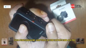 CARA PEMASANGAN MICROPHONE ADAPTER 😂 | Insta Ace Pro #insta #tutorial