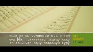 Хадисы из Корана: Всевышний Аллах говорить