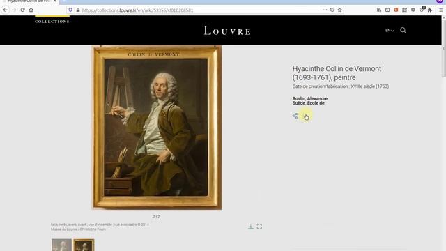 Лувр оцифровал свои экспонаты