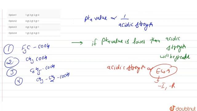 (i) `F_(3)C-COOH,` (ii) `CH_(3)COOH`, (iii) `C_(6)H_(5)COOH,` (iv) `CH_(3)CH_(2)COOH` смотреть онлайн