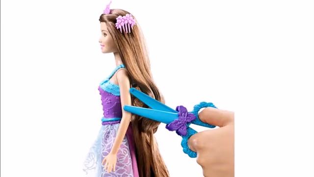 Барби бесконечные волосы Королевство Longest Locks Doll - брюнетка смотреть онлайн