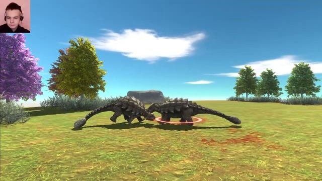 Анкилозавр против Анкилозавра | Animal Revolt Battle Simulator