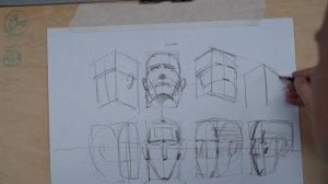 Как рисовать "ГОЛОВУ В РАЗНЫХ РАКУРСАХ ?" - А. Рыжкин