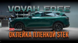 Оклейка пленкой STEK Dyno Shield зон риска Voyah Free  #voyah