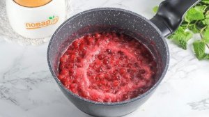 Красная смородина с пектином на зиму