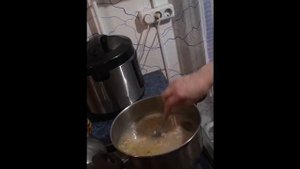 Рецепт: Пшенный суп с мясным фаршем