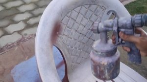 How to paint plastic chair | plastic chair Restoration | Restoration Video
