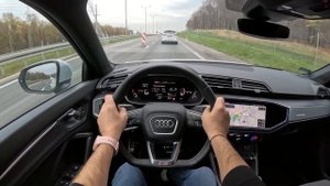 2022 BMW X1 vs 2022 AUDI Q3 | Test Drive POV | 0-100 #car #suv