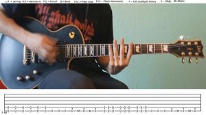 Bring Me The Horizon It Never Ends Guitar Lesson With Tabs