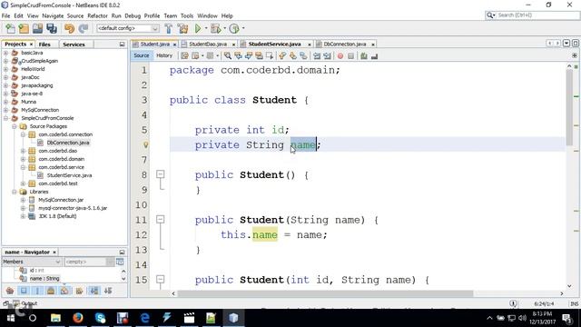 Java Crud Operation with MySQL Database from Java console смотреть онлайн