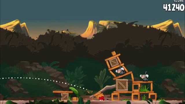 Official Angry Birds Rio Walkthrough Jungle Escape 4-12 смотреть онлайн