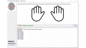 Delphi Fingerprint Enroll Windows Biometric Framework