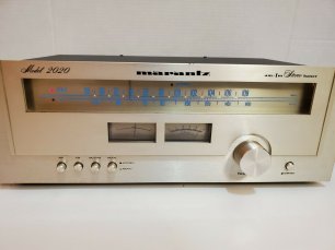Vintage Marantz AM FM Tuner Model 2020-ЯПОНИЯ -70-Х-ТЮНЕР.