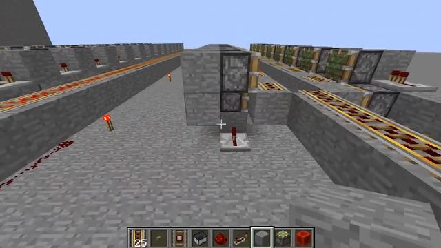 Automatic Rail Bridge - Minecraft Invention (with Tutorial) смотреть онлайн