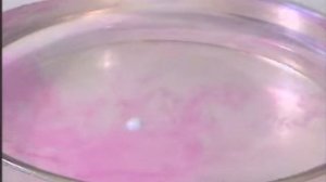 Взаимодействие натрия с водой