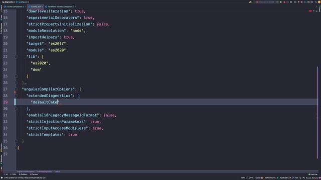 Angular extended Diagnostics