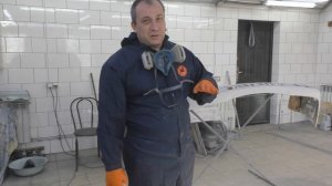 Как работает антистатический пистолет! Лак KATANA 40/40!