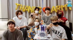 Трансляция BTS после Grammy на VLIVE