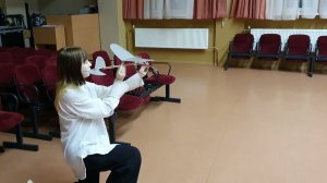 Резиномоторная модель класса ОР-500 подготовленная к соревнованиям. ЦДЮТТ Колпино.