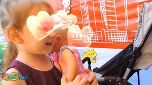 Ника и папа играют в МАГАЗИН. НОВАЯ коляска для БЕБИ БОН