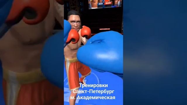 Тренировка по боксу в виртуальной реальности boxing VR (клуб Sly Fox)