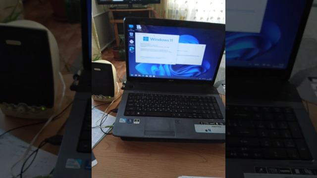 Пенсионерке умирающий жёсткий диск меняю на SSD в ноутбуке Acer Aspire 7736 смотреть онлайн