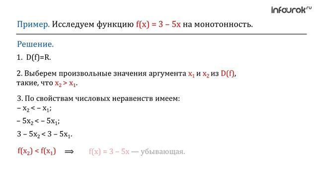 Исследование числовых функций